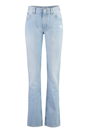 Girlfriend 5-pocket straight-leg jeans-0